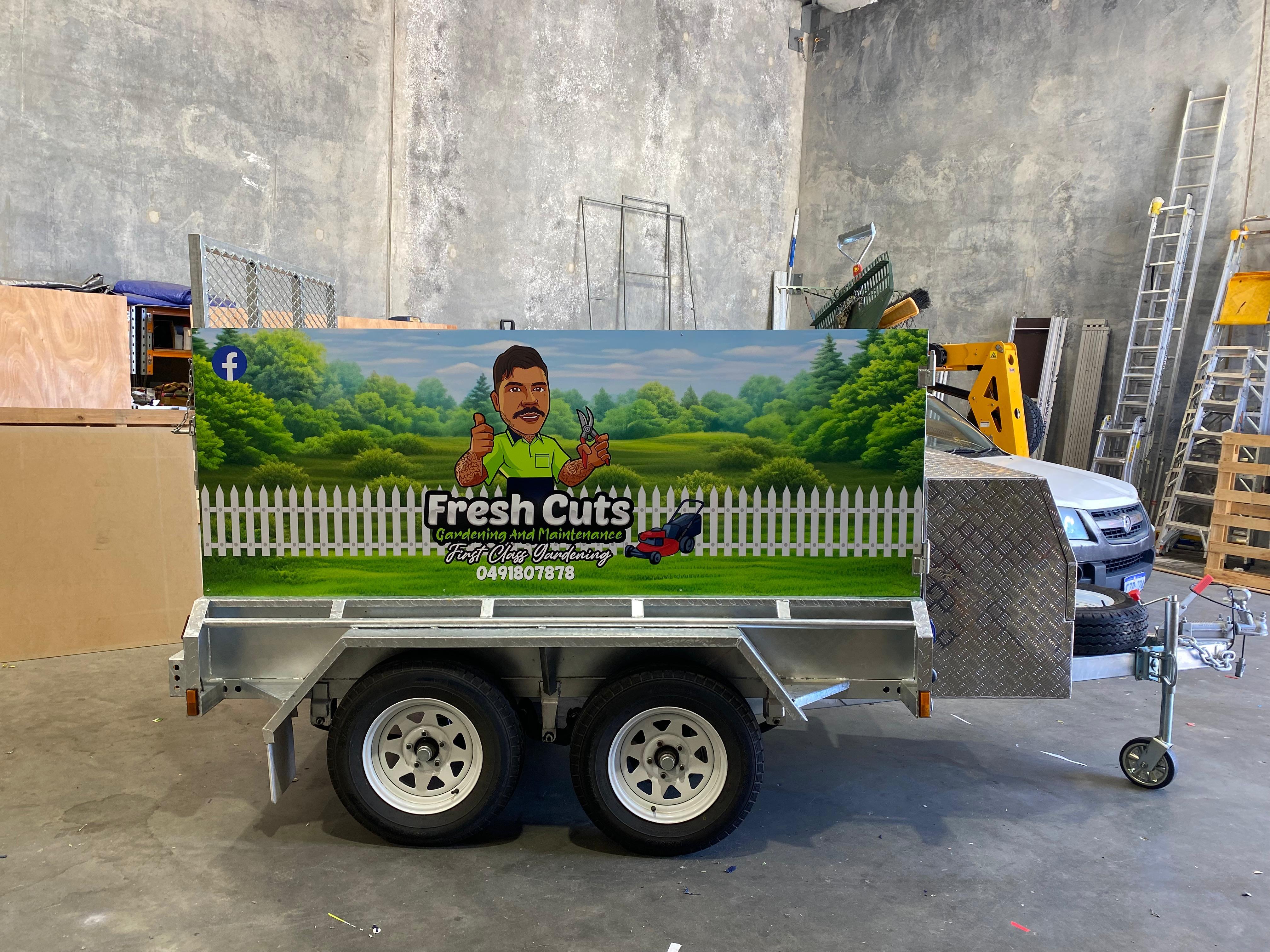 Custom Trailer Vinyl Wraps That Turn Your Work Vehicle Into a Mobile Billboard