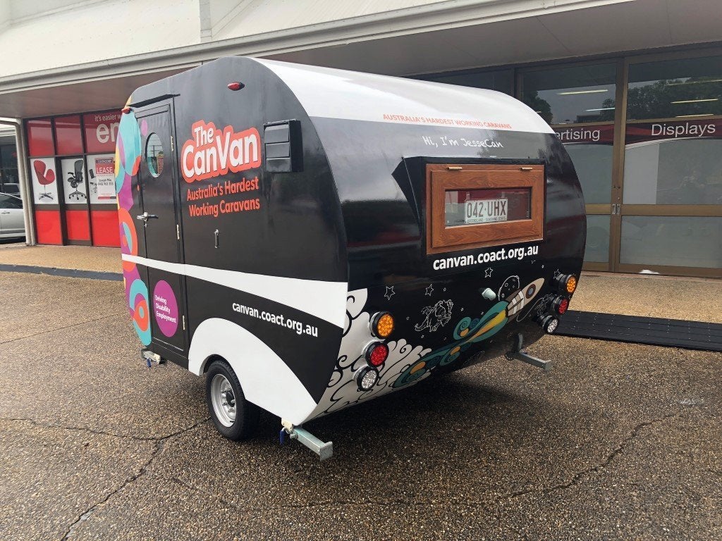 Caravan Graphics - Coact Can Van