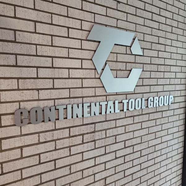 Continental Tool Group Metal Dimensional Letters