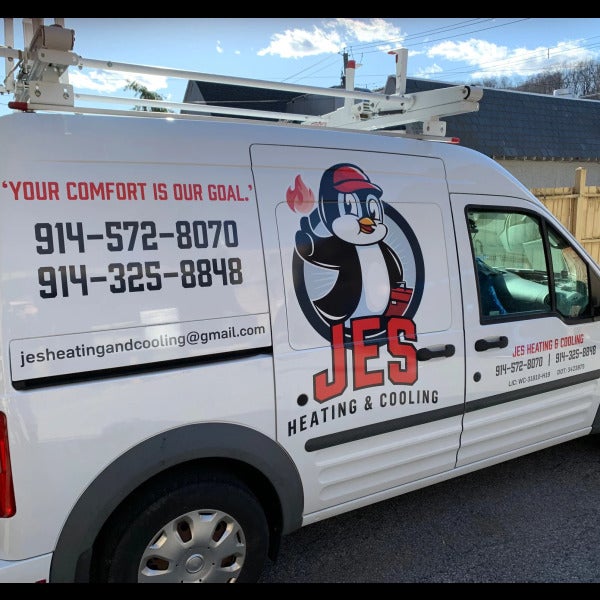 Vehicle Graphics for JES Heating & Cooling
