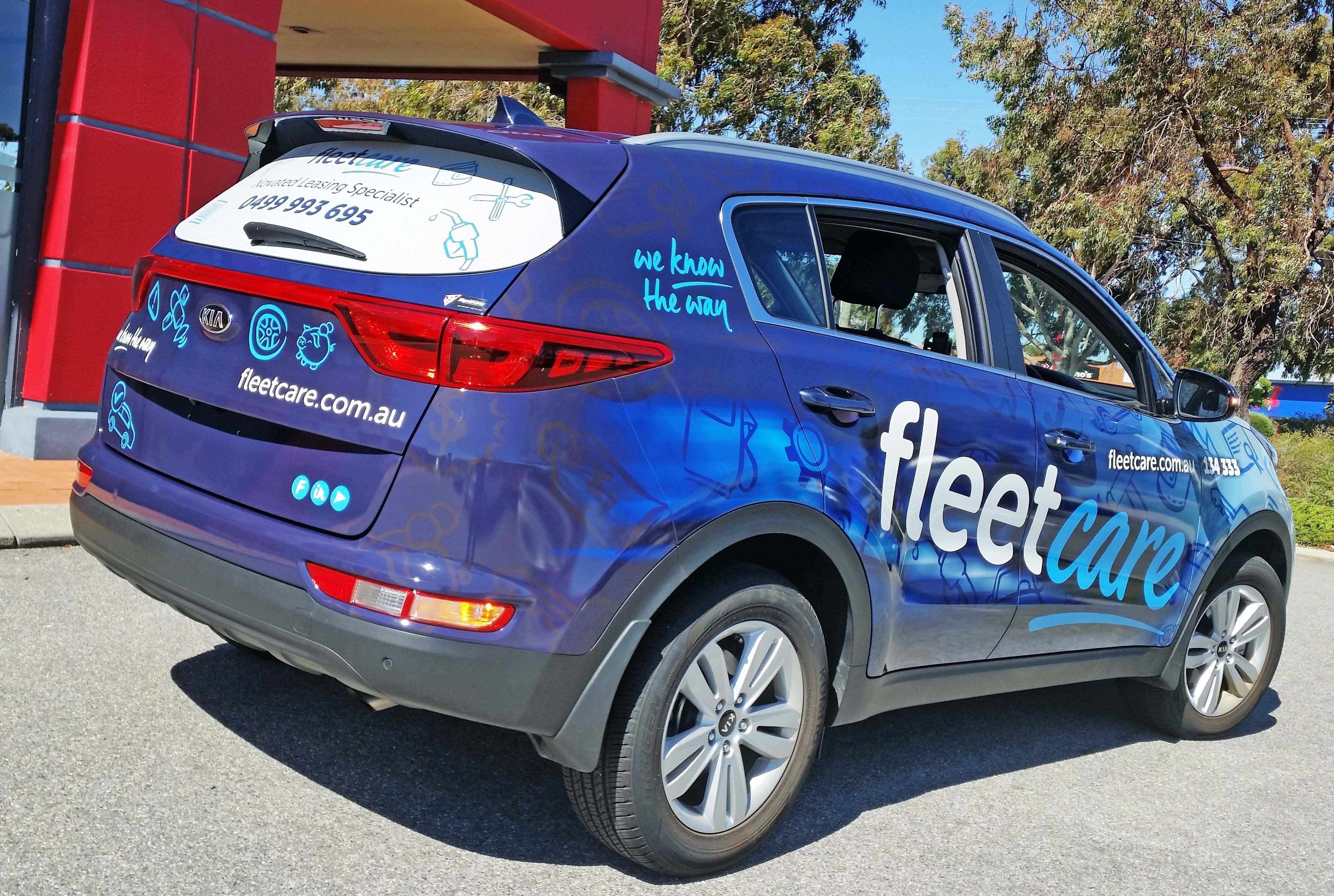 Fleetcare Vehicle Graphic - National Install