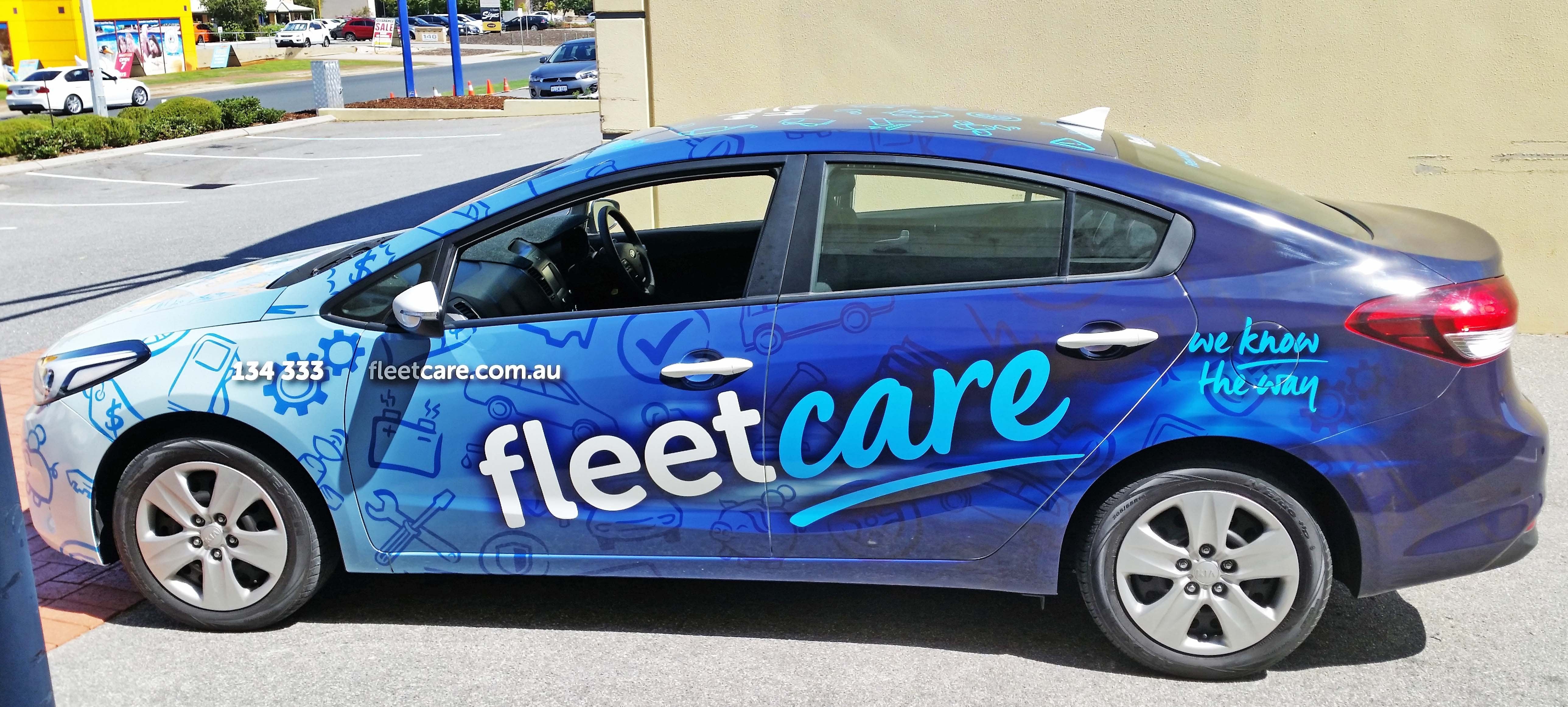 Fleetcare Vehicle Graphic - National Install