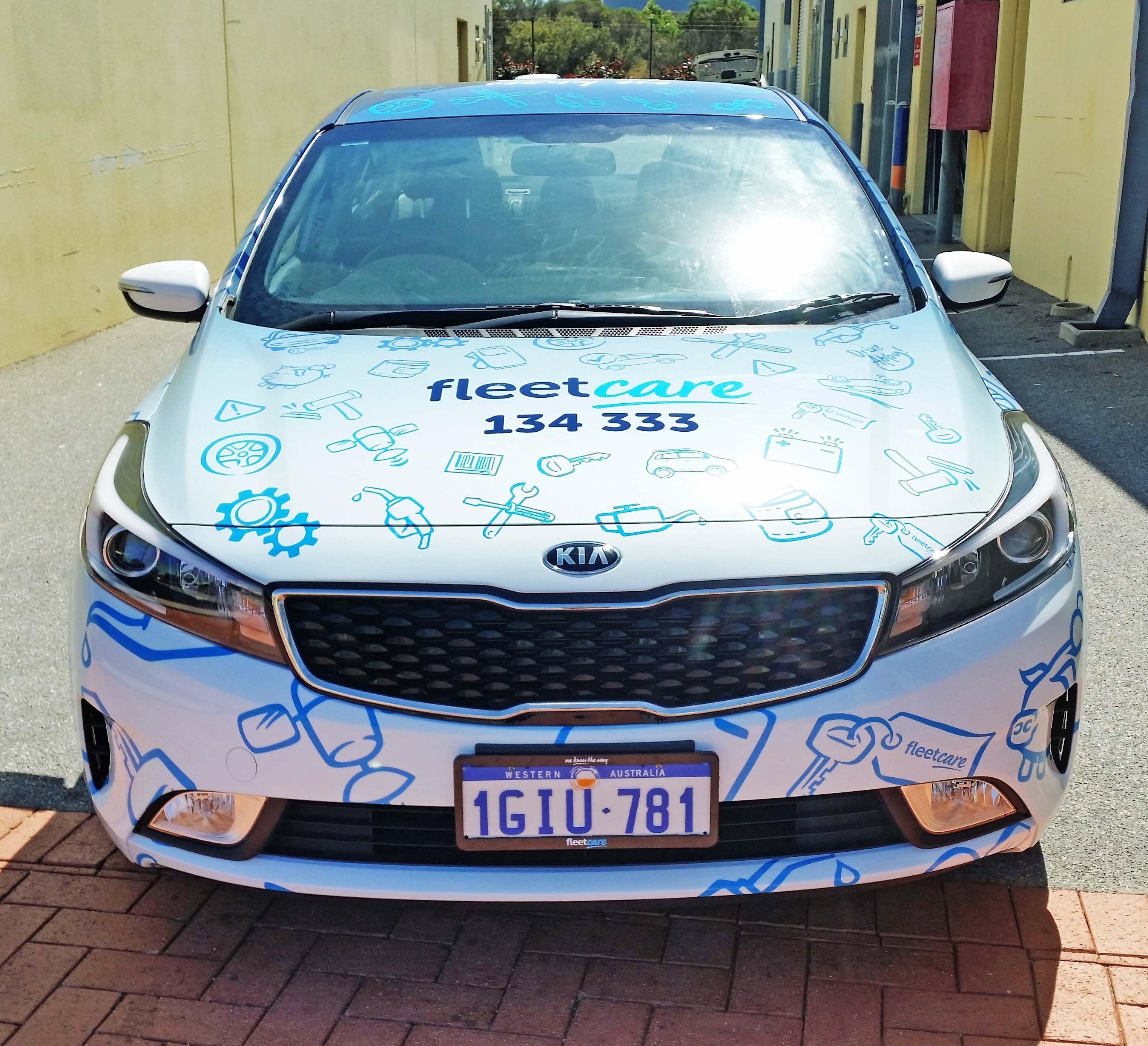Fleetcare Vehicle Graphic - National Install
