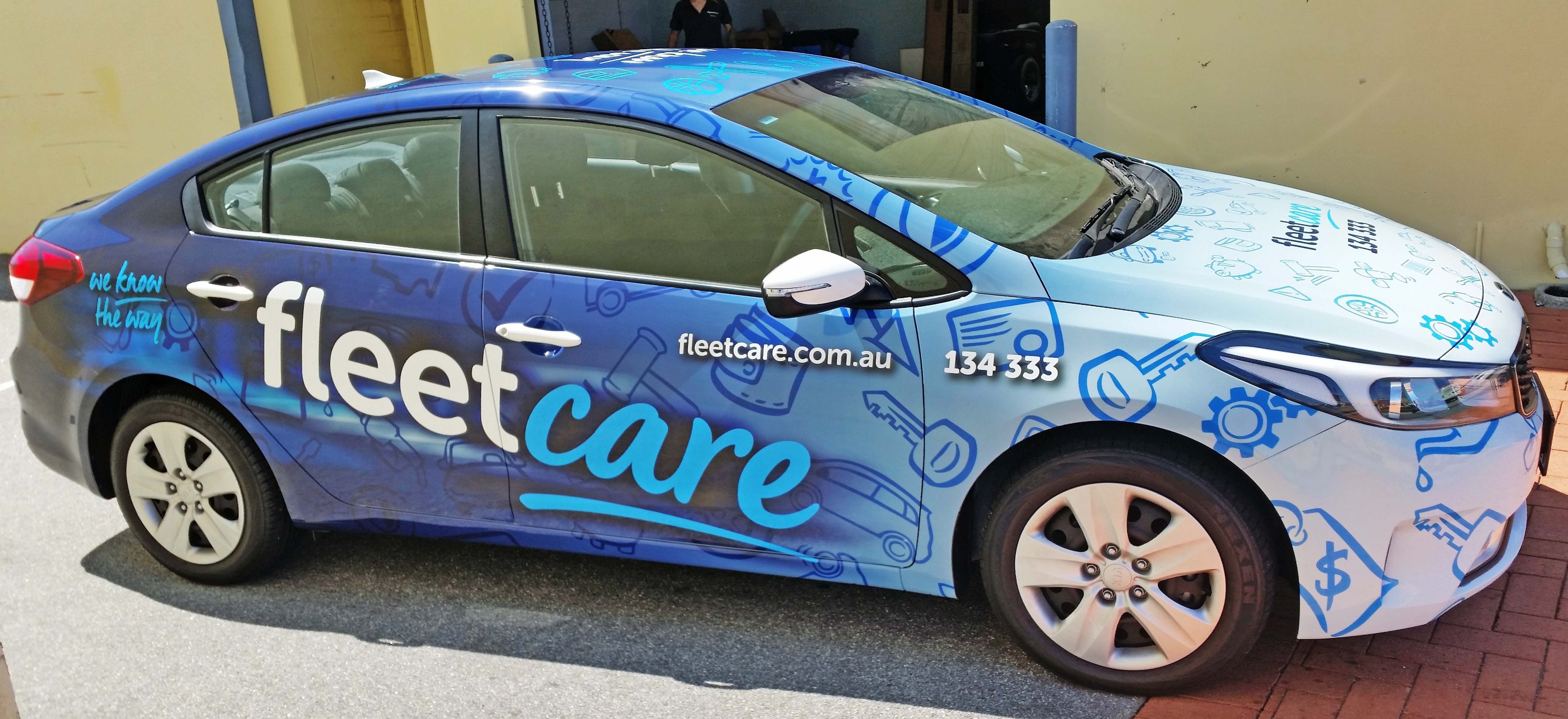 Fleetcare Vehicle Graphic - National Install