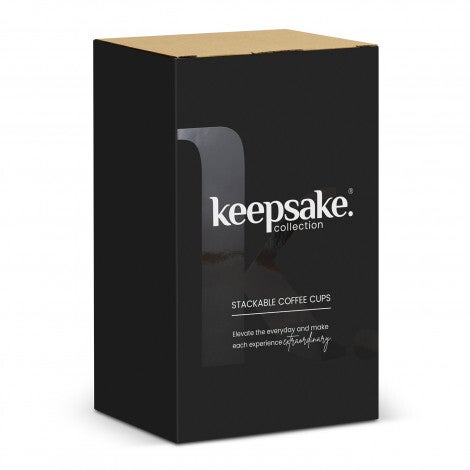 Keepsake Stackable Coffee Cup - Set of 2