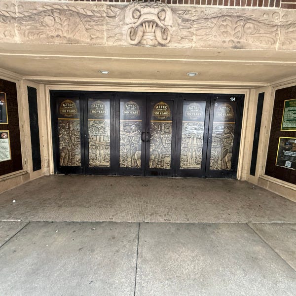 Aztec Theatre_Window Graphics_All Doors
