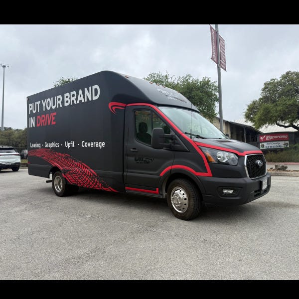 On the Move_Full Wrap_Tradeshow Vehicle_Front and Passenger
