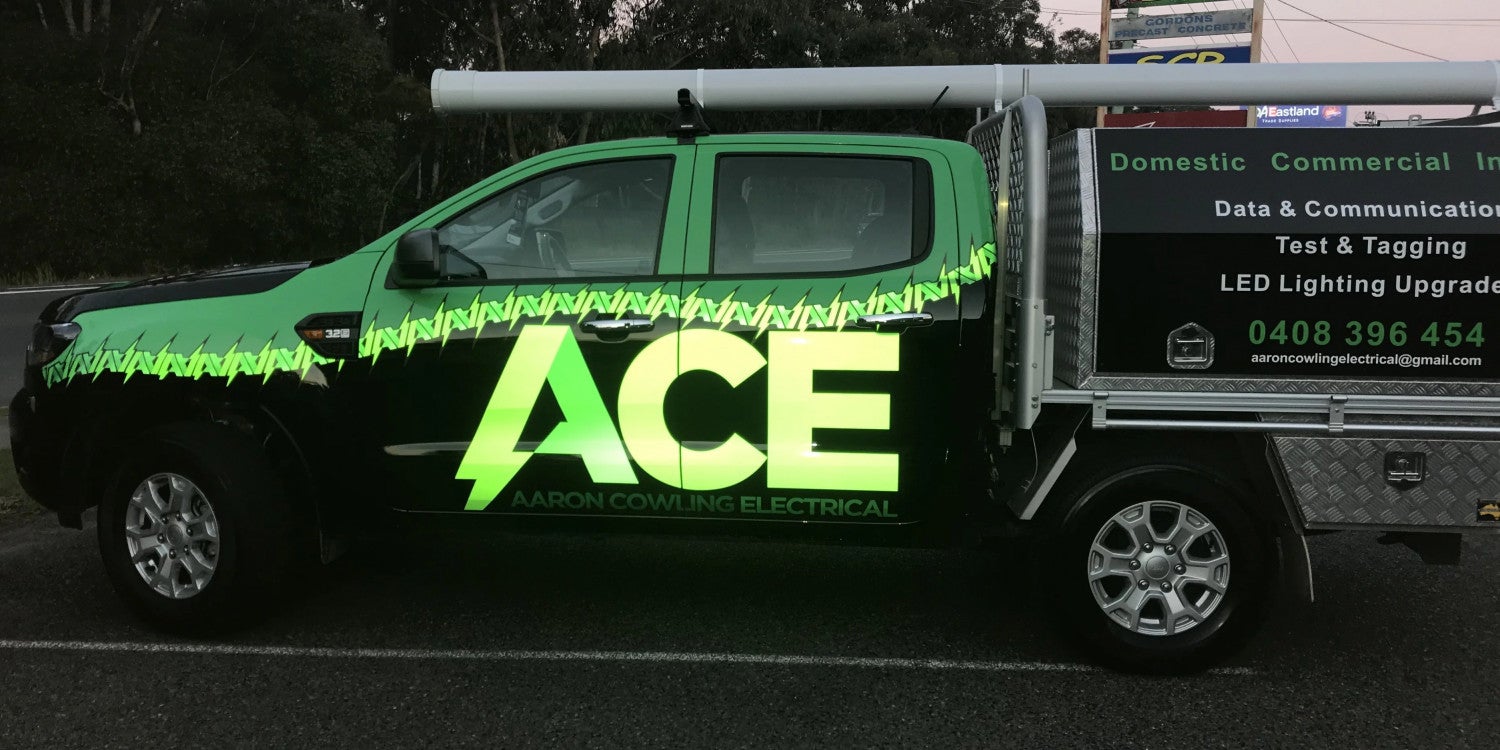 Reflective Vehicle Signage