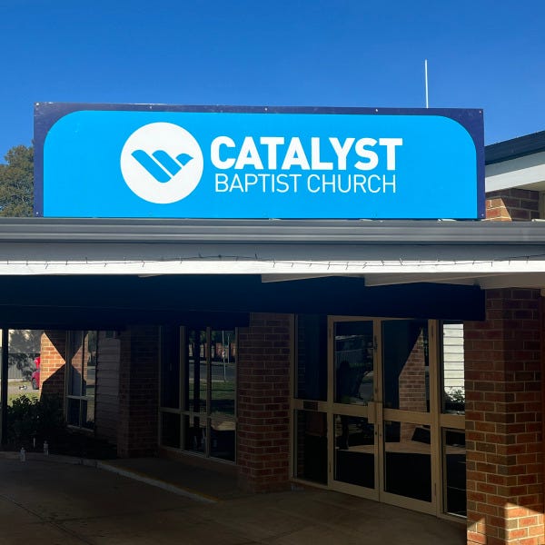Roof top Signage with Frame