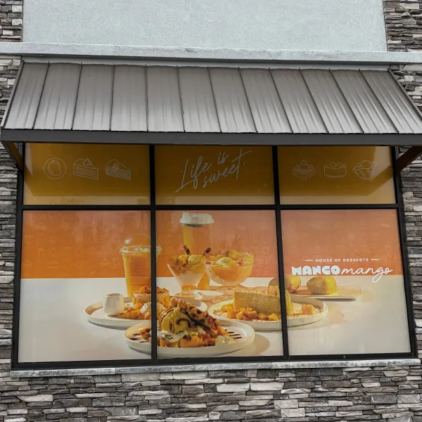 Mango Mango Window Perforation Window Vinyl