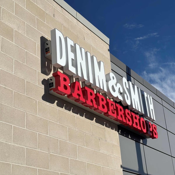 Denim & Smith Greystone - Storefront Signage