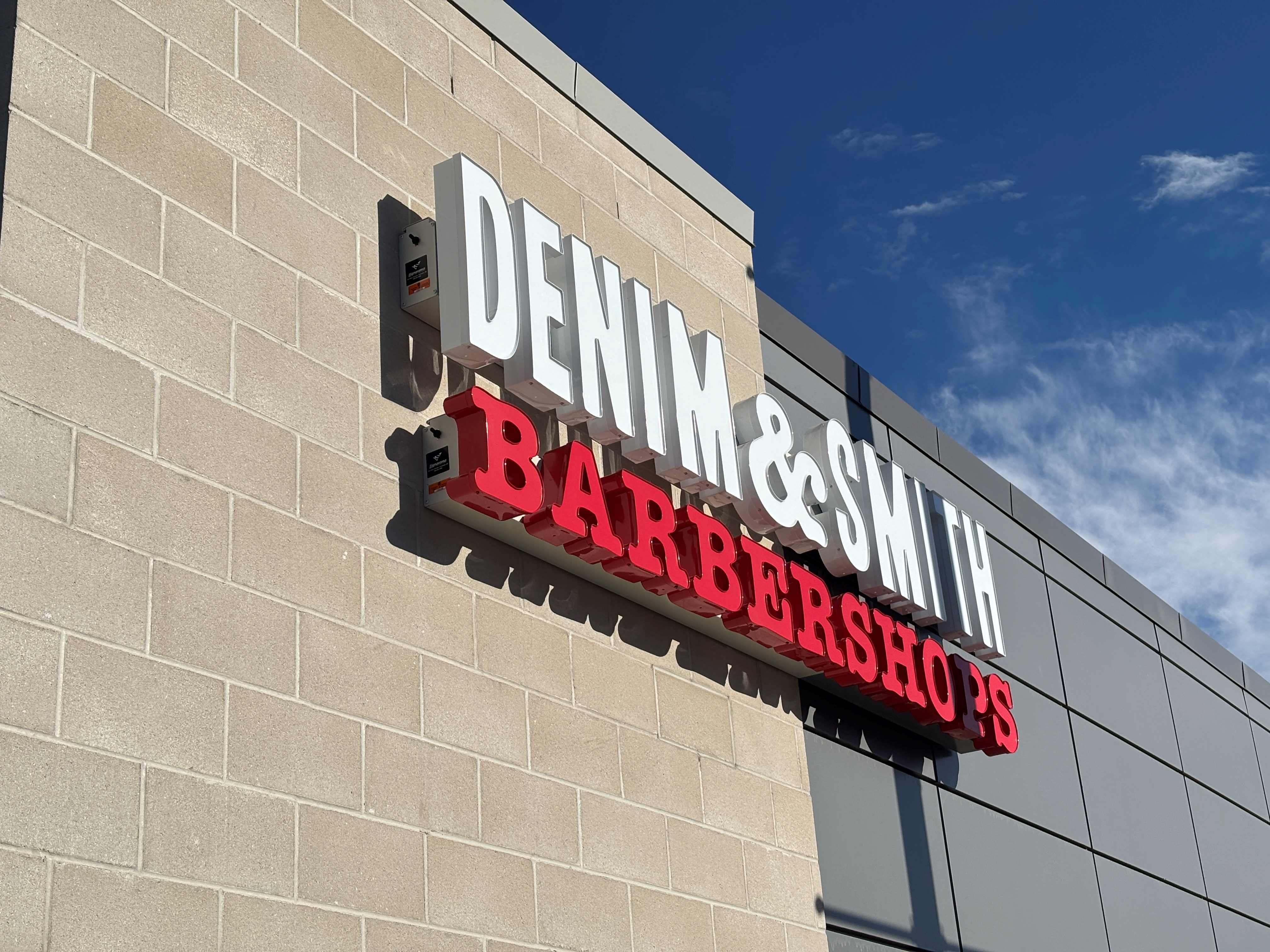 Denim & Smith Greystone - Storefront Signage