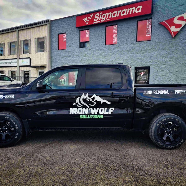 Iron Wolf Solutions - Truck Decals