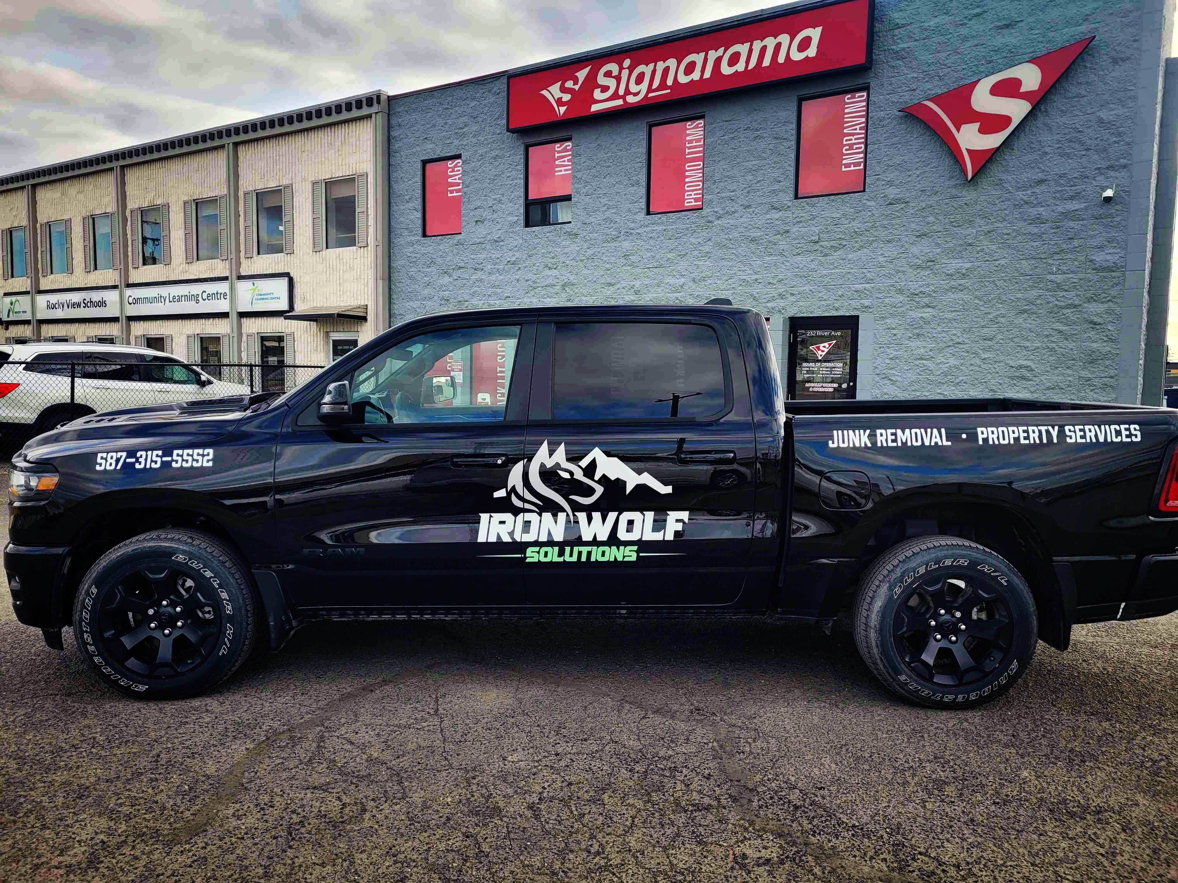 Iron Wolf Solutions - Truck Decals