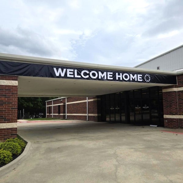 Welcoming Signage Project for New Life Church in Lewisville, TX