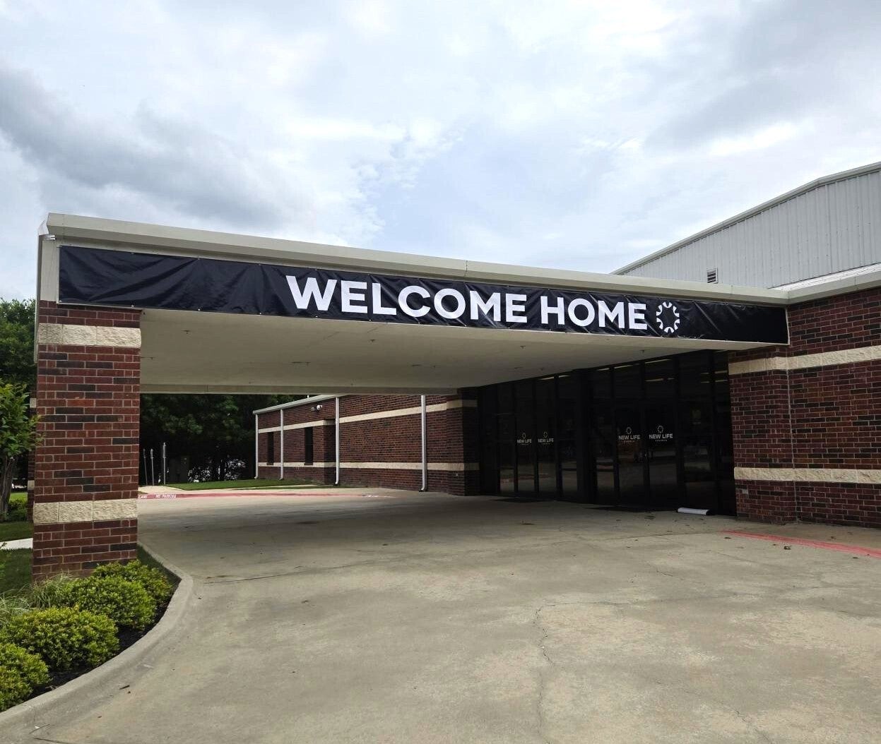Welcoming Signage Project for New Life Church in Lewisville, TX