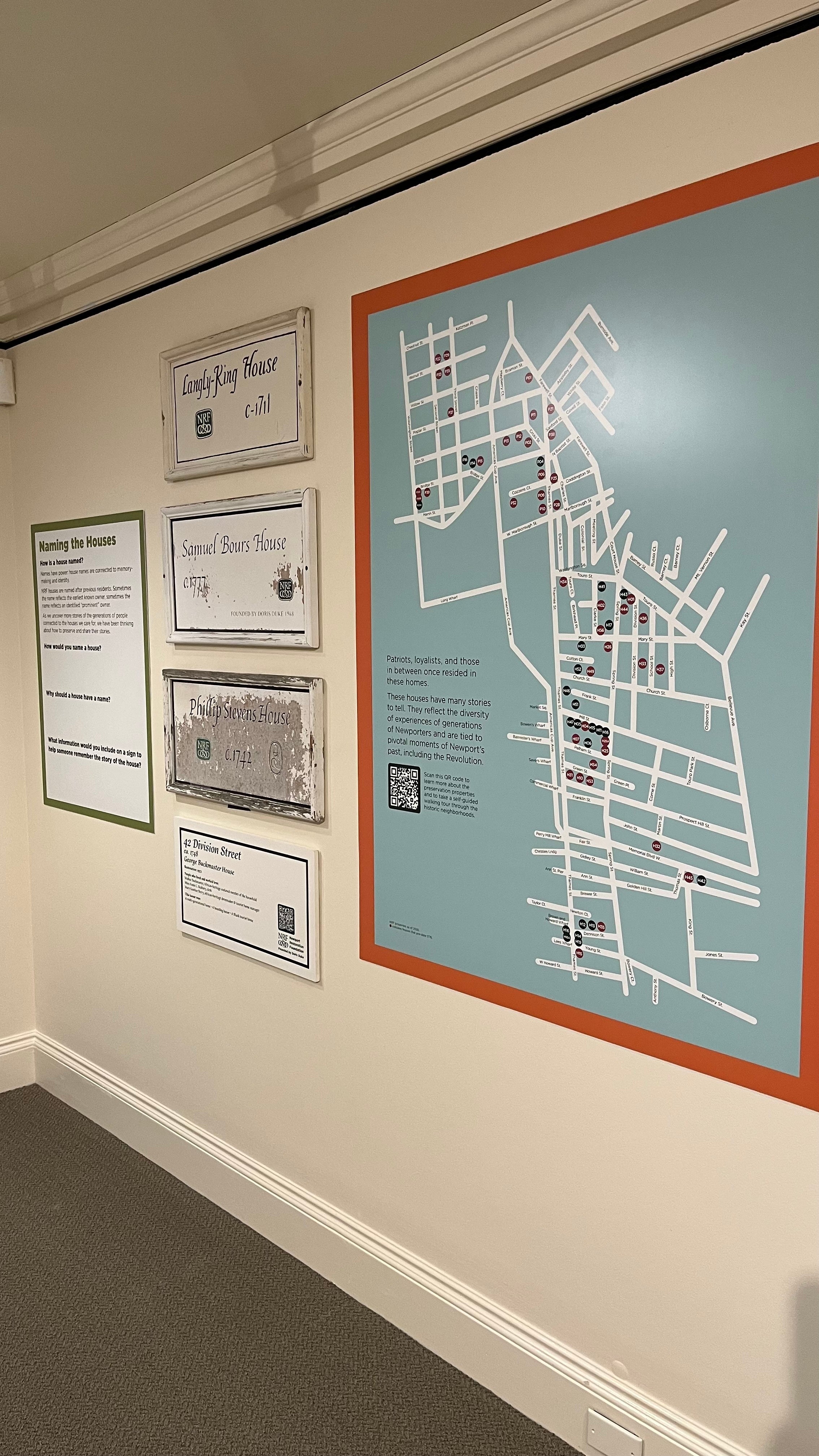 Newport Restoration Foundation Gallery Makeover: New Signage, New Experience