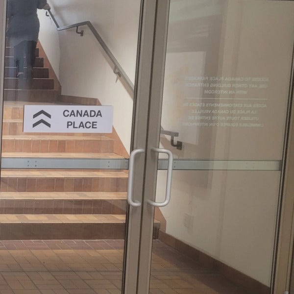 Door Decals & Vinyl for Maple Leaf Property Management in Edmonton, AB