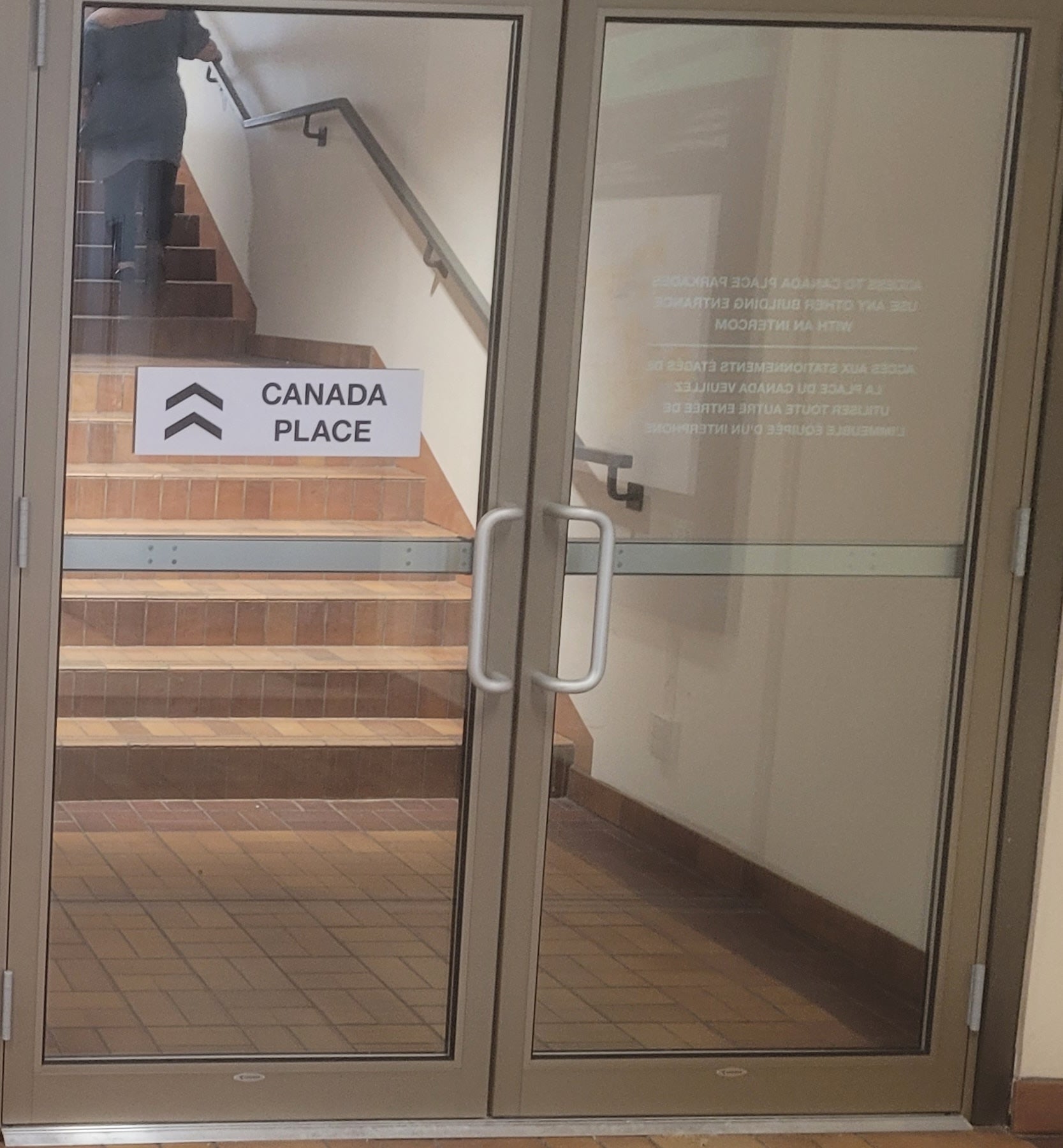 Door Decals & Vinyl for Maple Leaf Property Management in Edmonton, AB