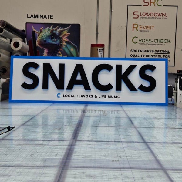 An Inside Look at Dimensional Letters Sign Manufacturing at Signarama Redmond, WA