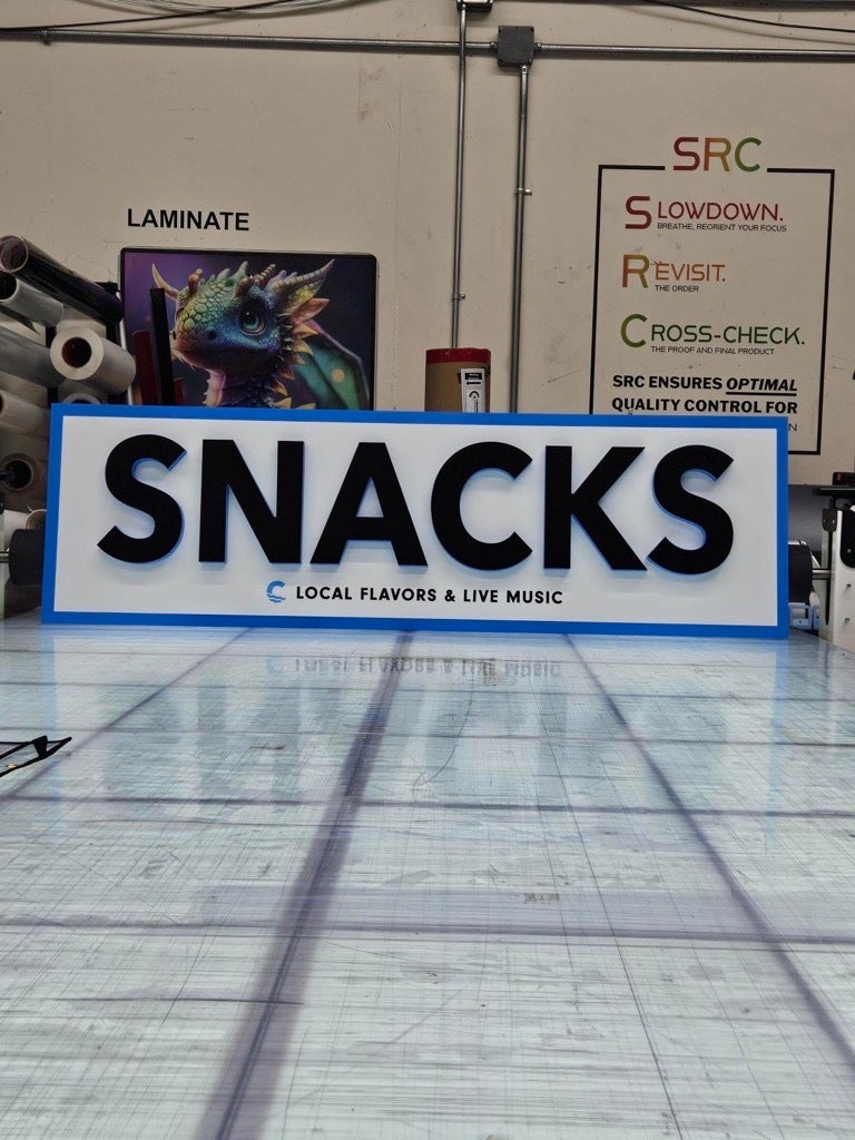 An Inside Look at Dimensional Letters Sign Manufacturing at Signarama Redmond, WA