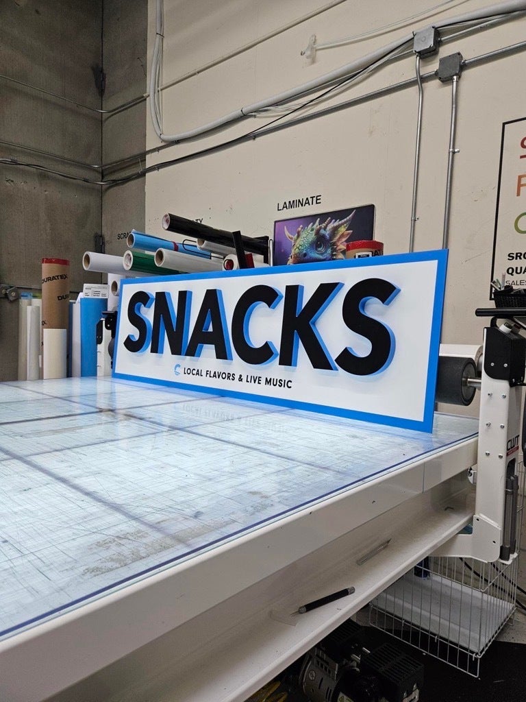 An Inside Look at Dimensional Letters Sign Manufacturing at Signarama Redmond, WA
