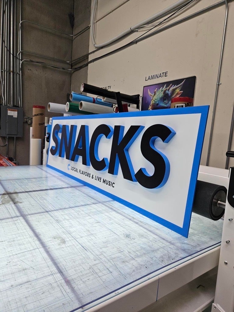 An Inside Look at Dimensional Letters Sign Manufacturing at Signarama Redmond, WA