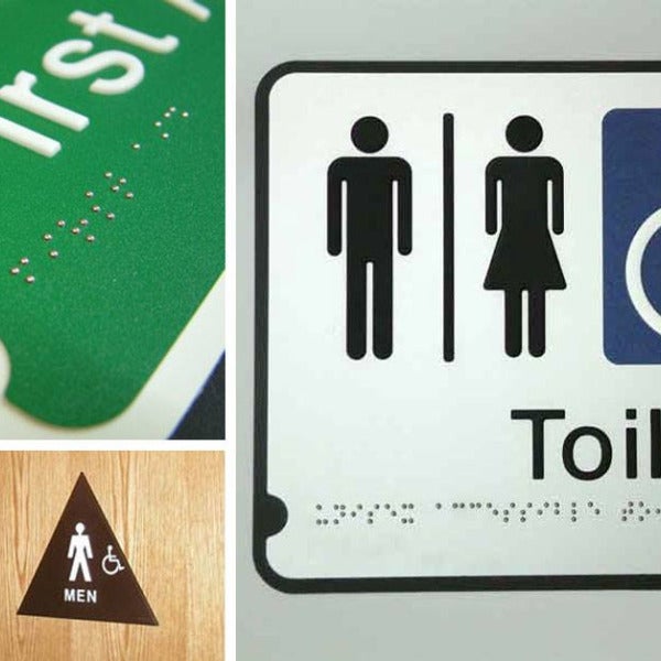 ADA Signage in Oldsmar, FL | Signarama Oldsmar Custom Braille Signs