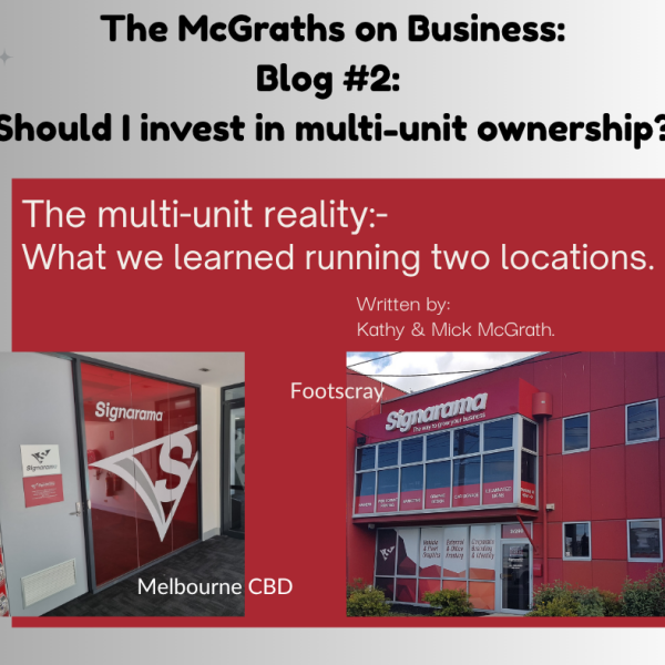 The McGraths on Business - Blog #2. Should I invest in multi-unit ownership?