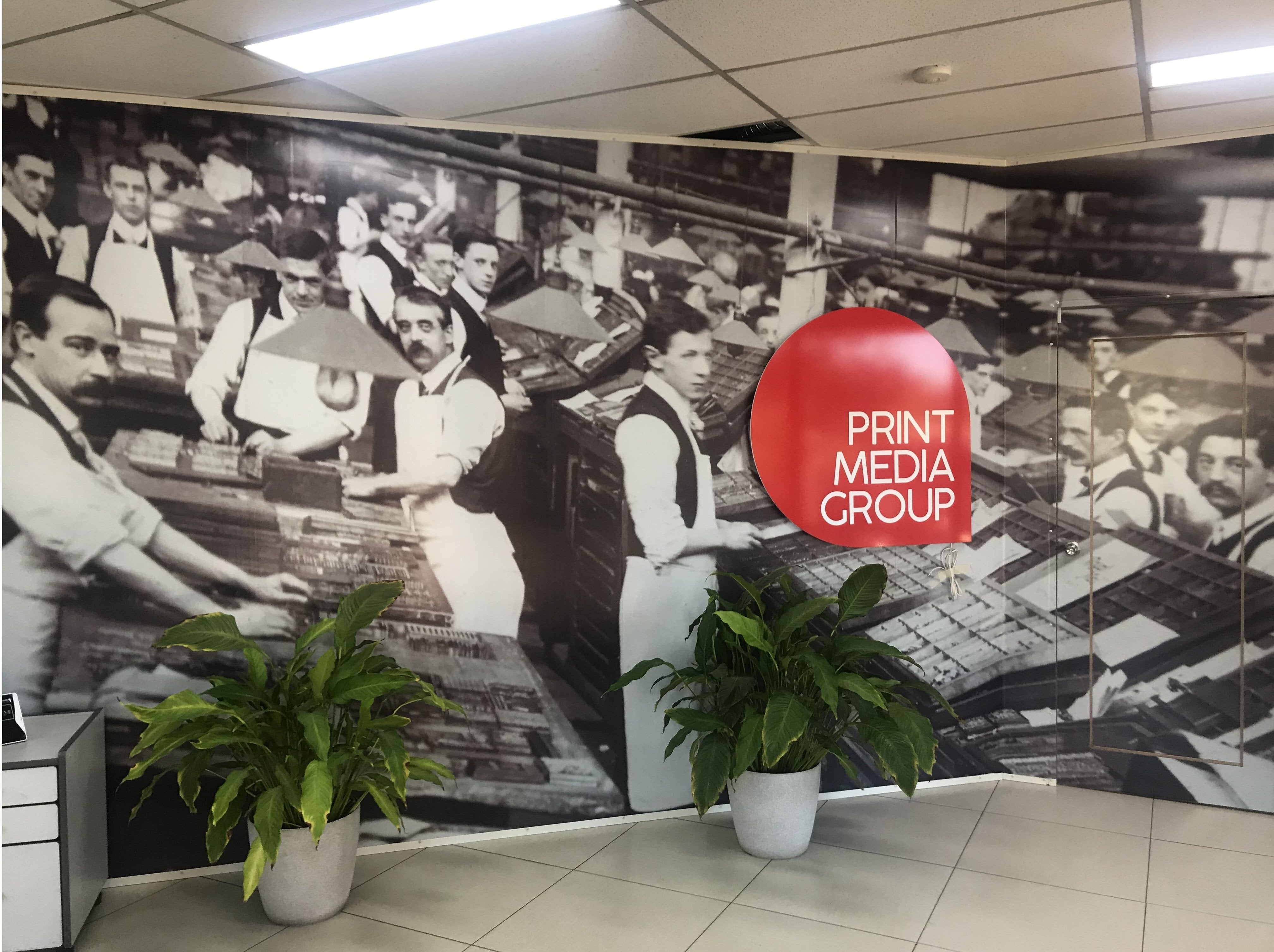 Print Media Group - Internal Signage