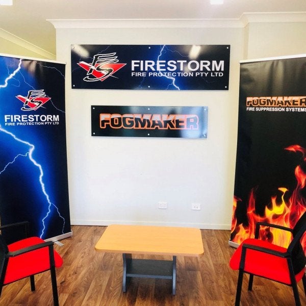 Firestorm Reception Signs