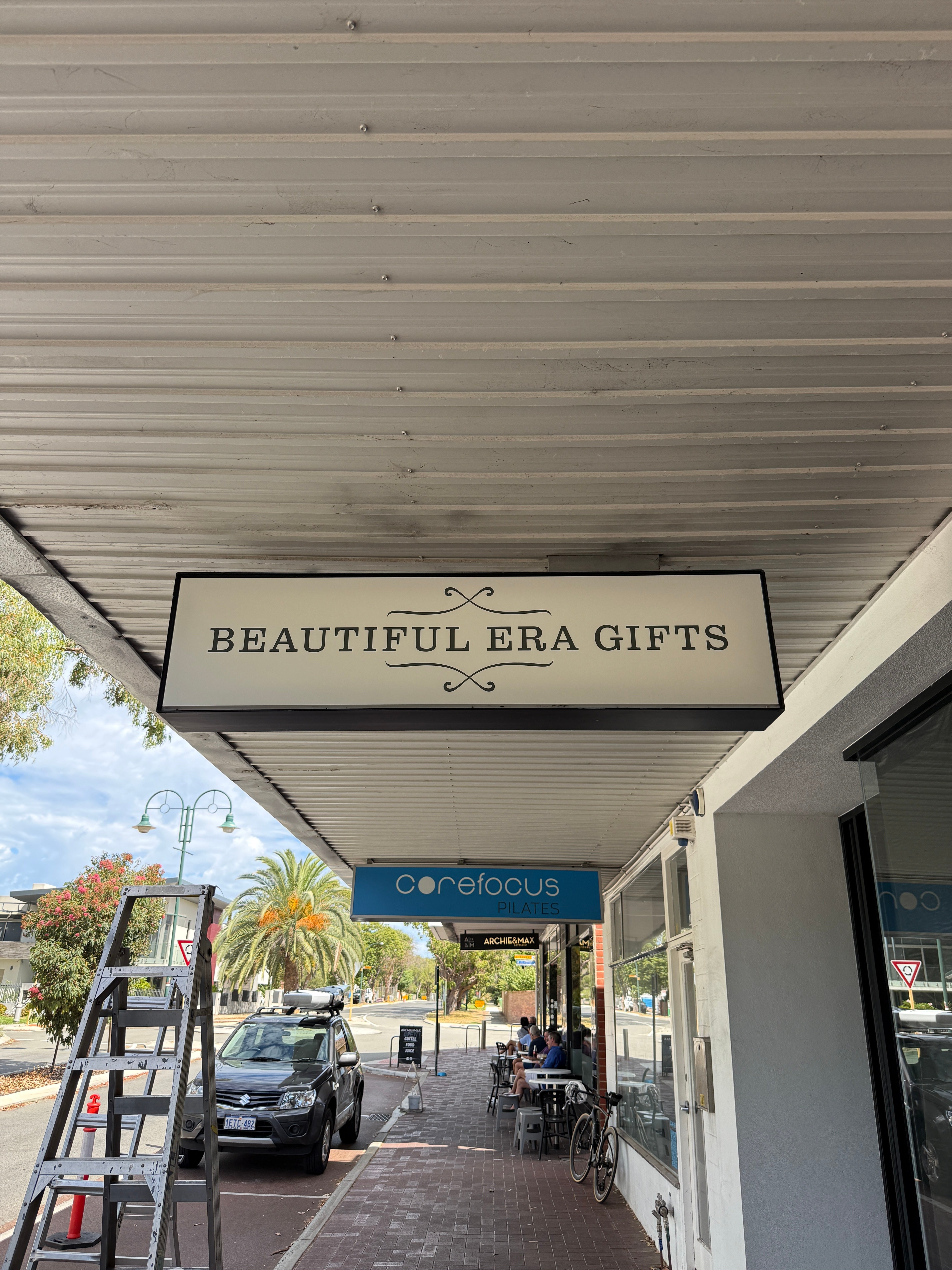 Bringing Beautiful Era Gifts to Life — A Fascia Sign & Lightbox Refresh in Dalkeith, Perth