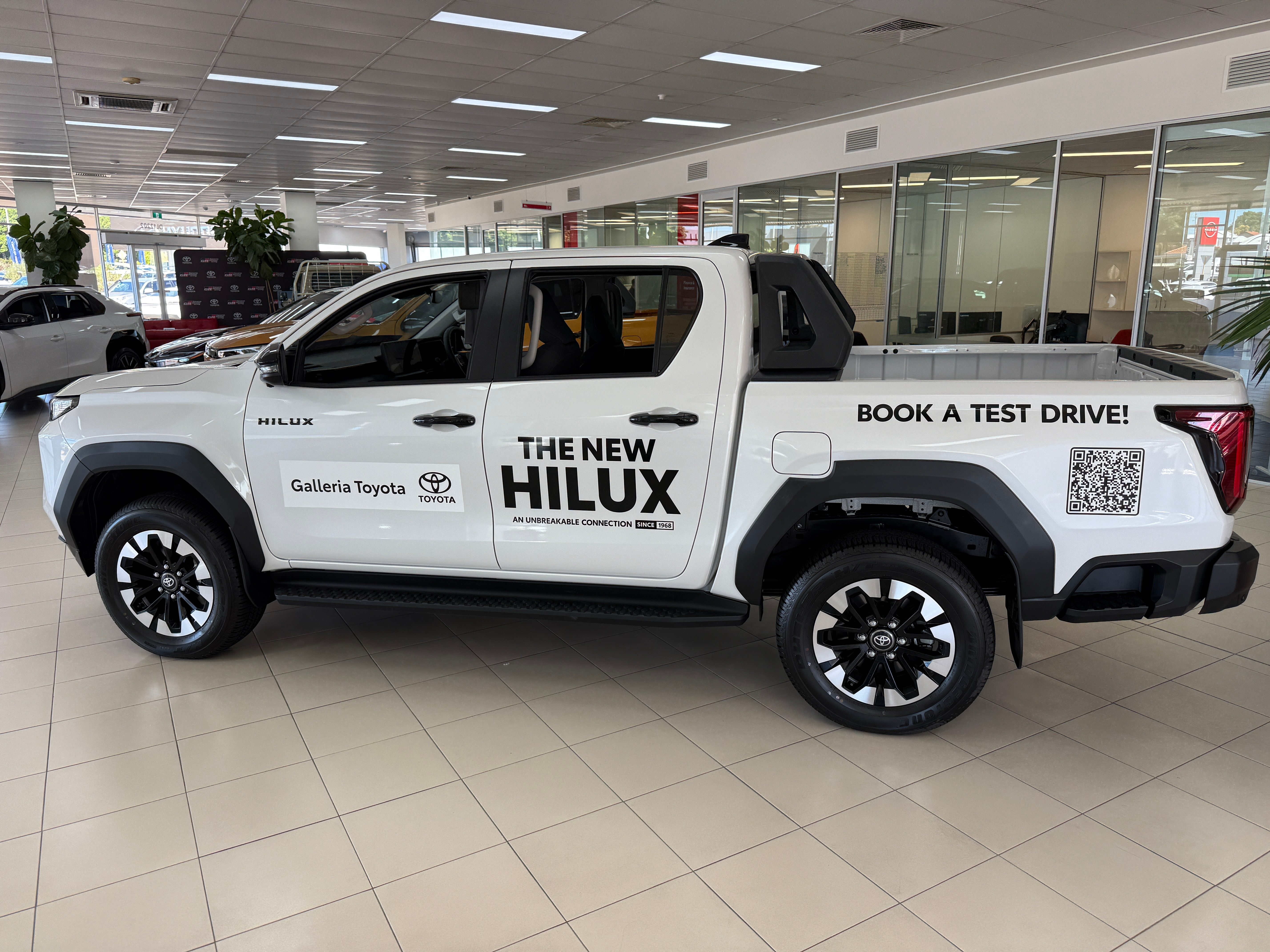 Hitting the Showroom Floor in Style — Toyota Hilux Branding for Galleria Toyota & Scarboro Toyota