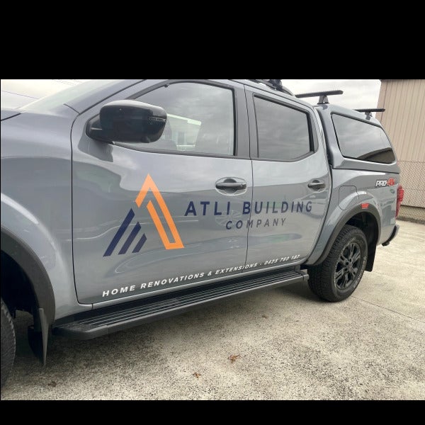 Vehicle Graphics - ATLI Building Company - Melbourne VIC.