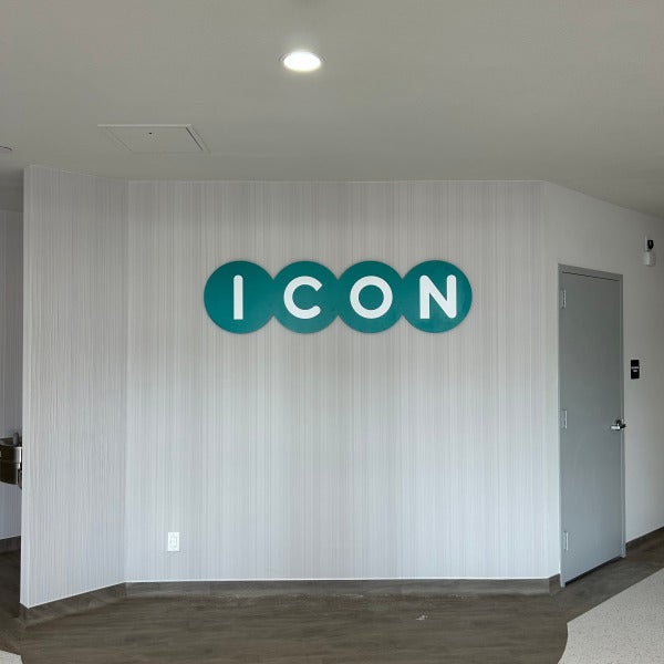 Custom Lobby Signs & Wayfinding Solutions for ICON San Antonio