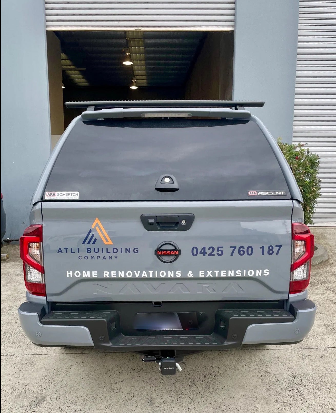 Vehicle Graphics - ATLI Building Company - Melbourne VIC.
