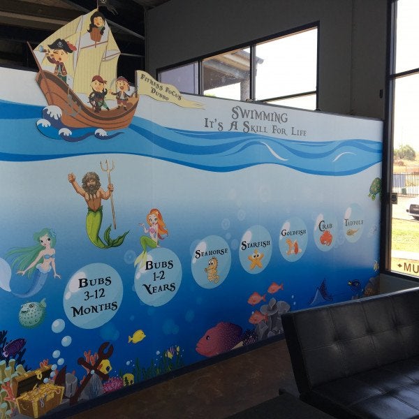 Fitness Focus Wall Graphics