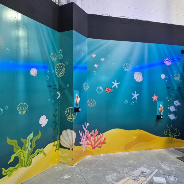 wall graphics for pixel pulse