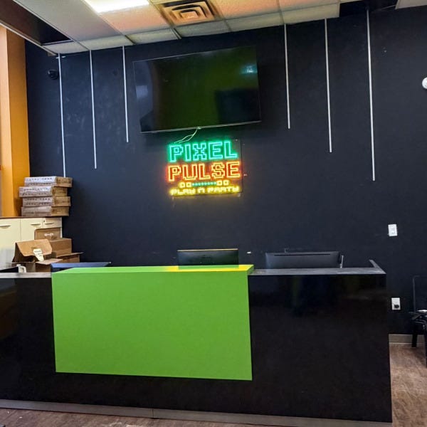 Neon Sign_Logo_Pixel Pulse