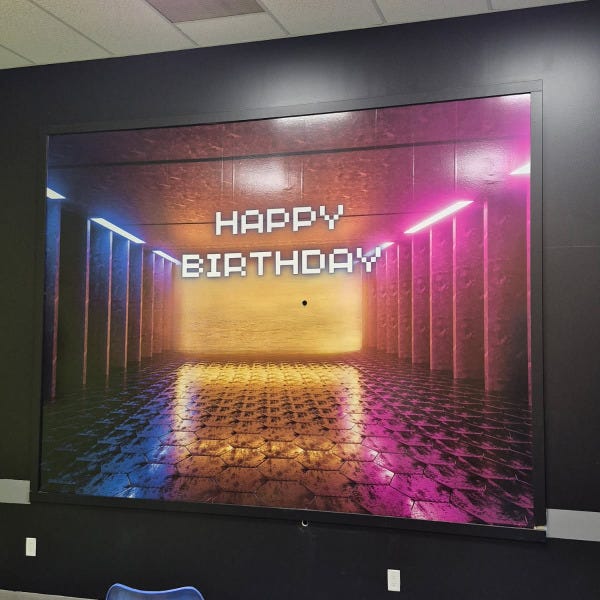 Wall Graphics Mural_Pixel Pulse -7-