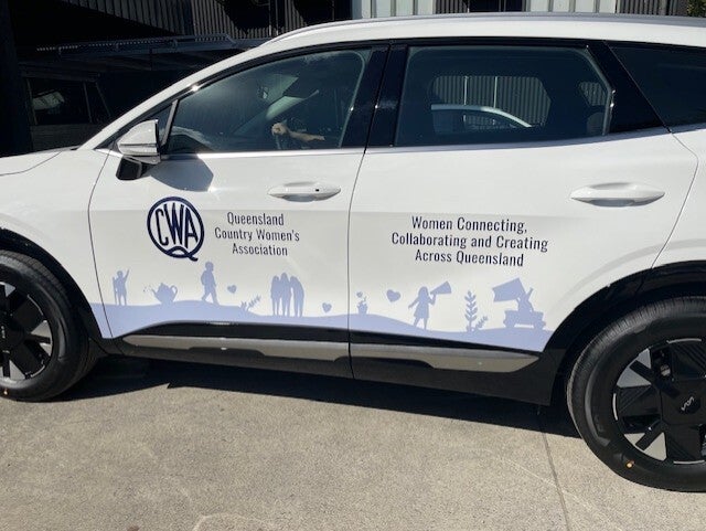 Mobile Branding: QCWA’s New Custom Vehicle Graphics in South Brisbane