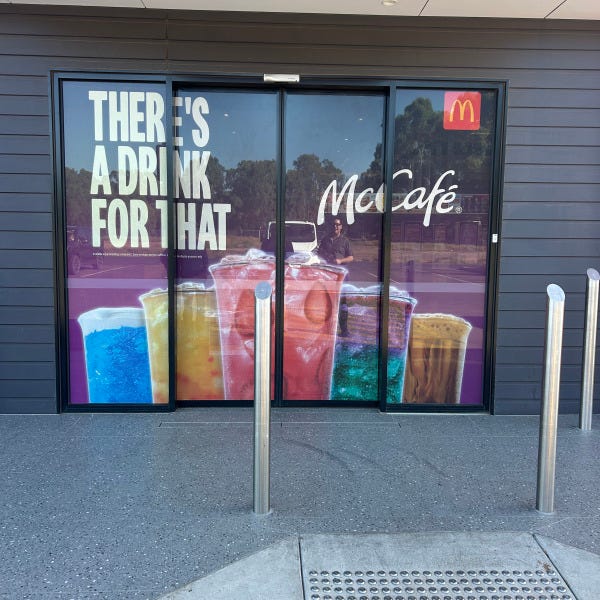 One way vision_Mcdonalds_Echuca Moama Signarma