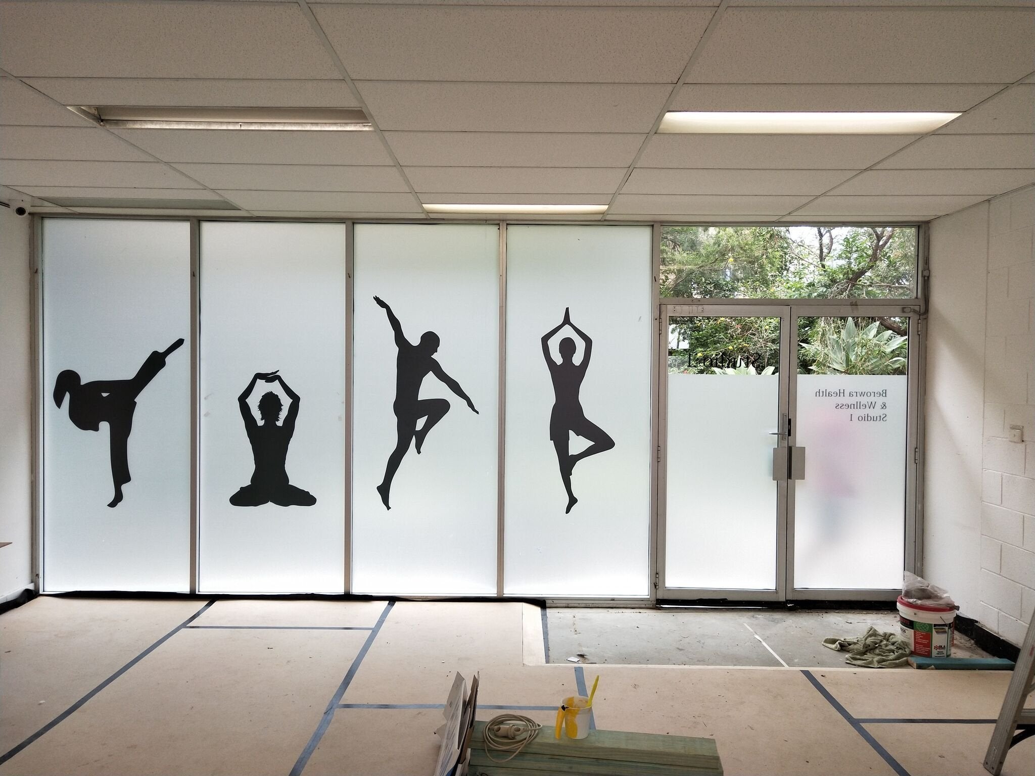 Digitally Printed Window Frosting