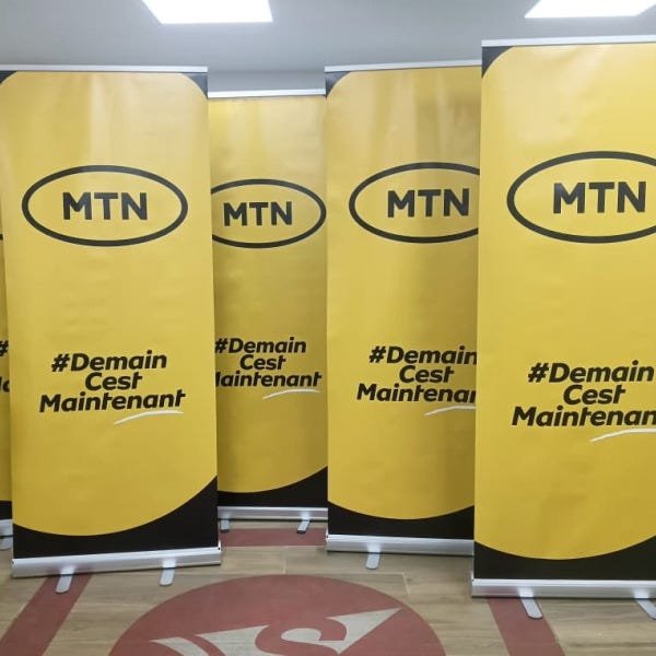 MTN ROOL UP Kakemono