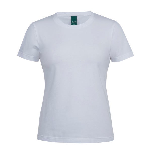 Custom C of C Ladies Stretch Cotton Tee