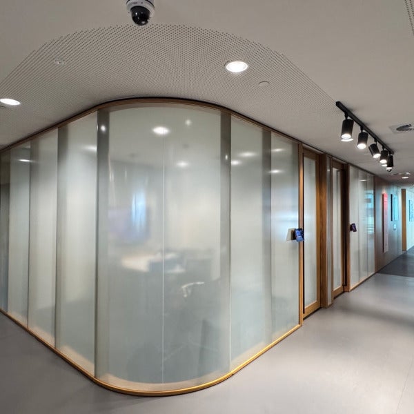 Custom Office Gradient Privacy Film For A Premium Environment | Origin Energy by Signarama Brisbane CBD