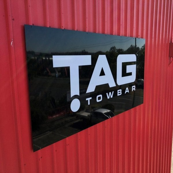 TAG Tow Bars fascia signage