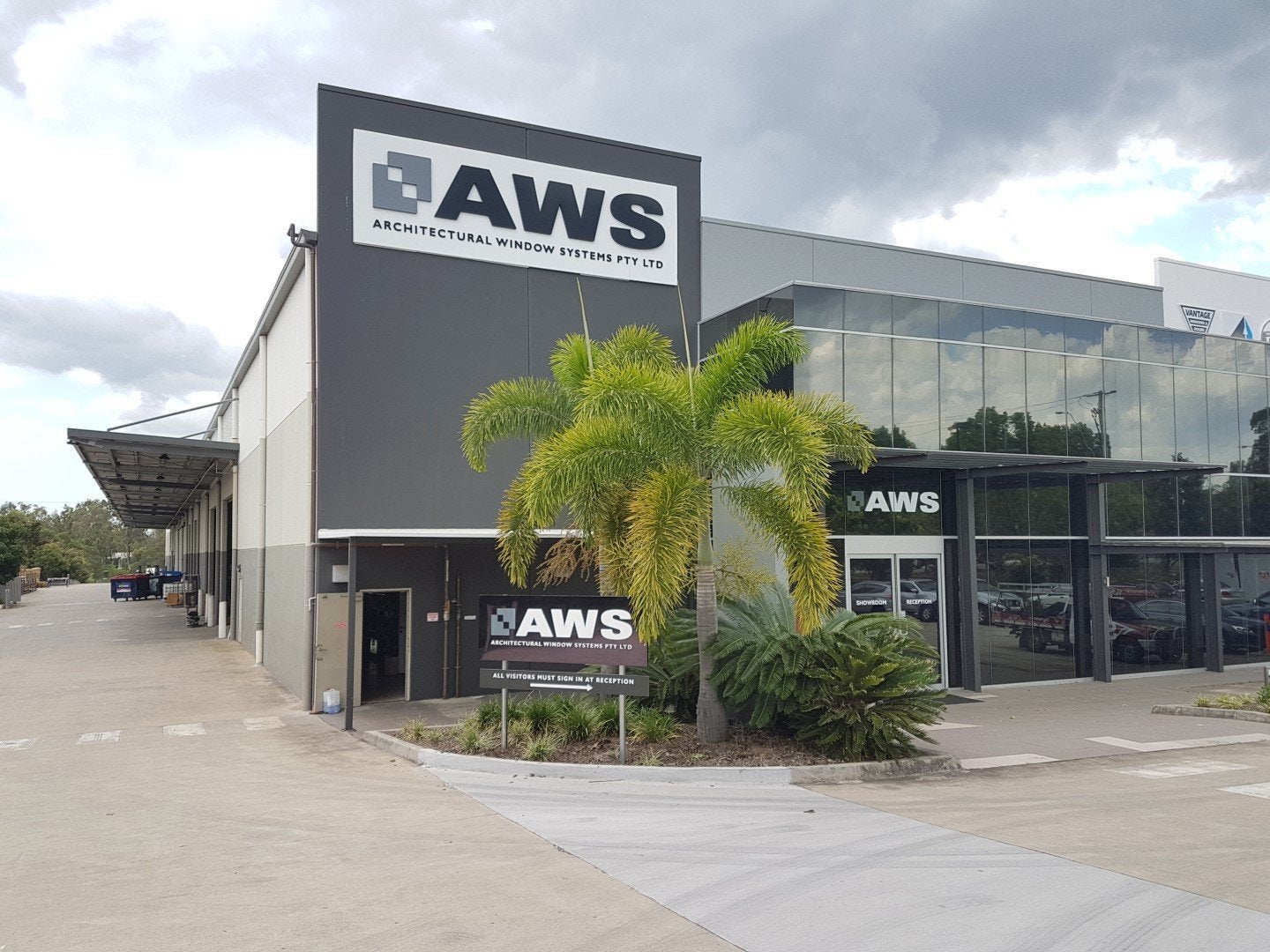 AWS - 3D external Fascia Signage