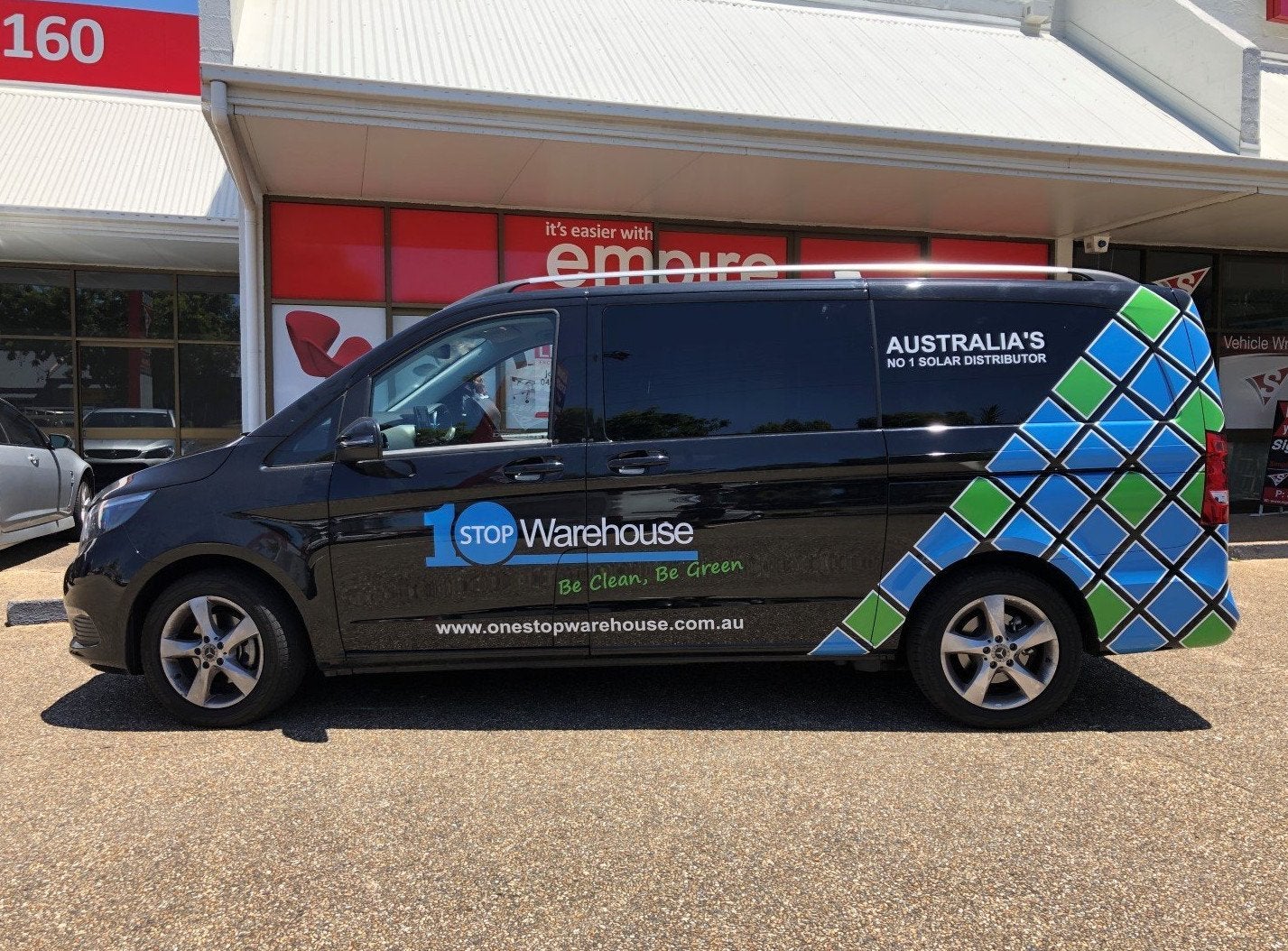 1 Stop Warehouse Van Graphics