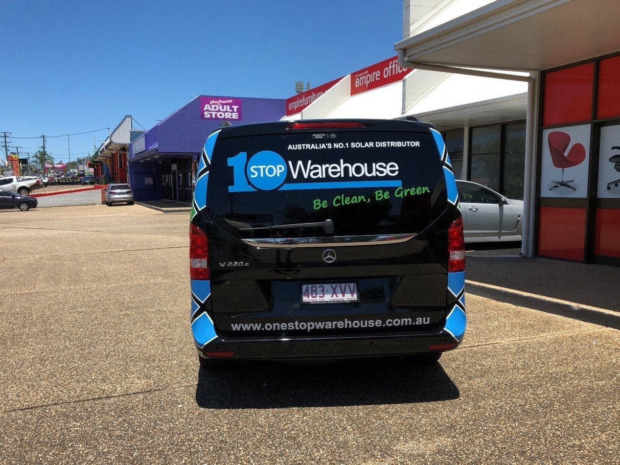 1 Stop Warehouse Van Graphics